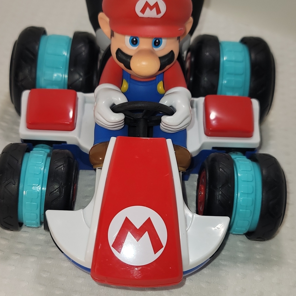 Nintendo Red Ride-On Kart Toy - Kids Racing Figure